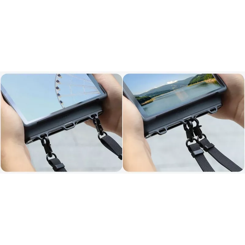 Correa de cuello/hombro con soporte lanyard SUNNYLIFE para mando DJI RC Pro 2 - negro
