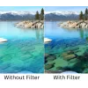 Filtro híbrido 2 en 1 ND32 + CPL SUNNYLIFE para DJI Osmo Nano + funda