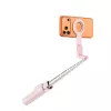 Palo selfie con trípode Bluetooth MagSafe TECH-PROTECT L11S rosa