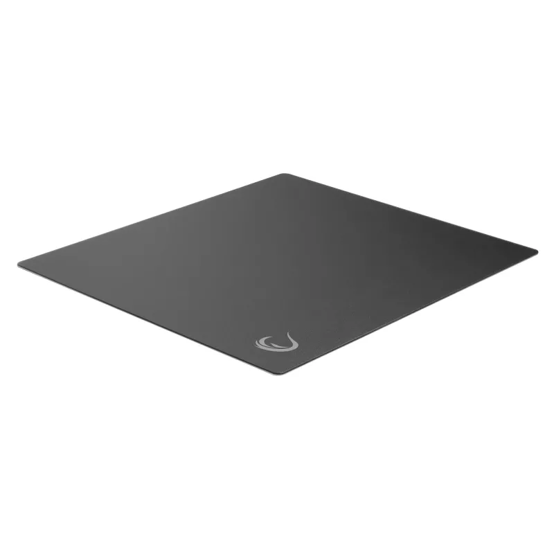 Alfombrilla de ratón Rampage Vision Glass XL 450x400 mm cristal templado micrograbado negra