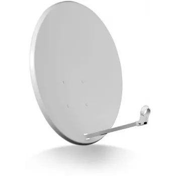 Antena parabólica offset CORAB 80 cm gris claro (COR-800SAE-J)
