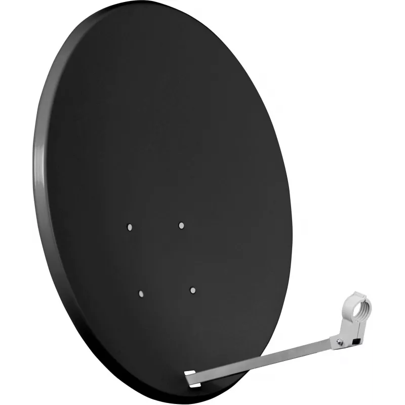 Antena parabólica offset CORAB COR-800SAE-C 80 cm, antracita