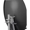 Antena parabólica offset CORAB COR-800SAE-C 80 cm, antracita