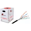 Cable de red para exterior UV Dry Core Cat.5e U/UTP GETFORT Premium 305m negro