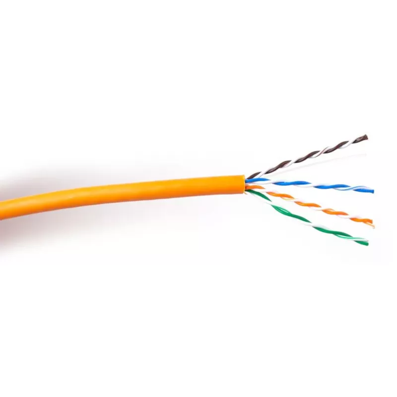 Cable de red Cat.6 U/UTP LSOH GETFORT Premium 500m gris