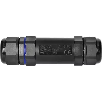 ORNO Conector de cable recto M25 IP68 5x6mm² 450V/30A OR-AE-13604
