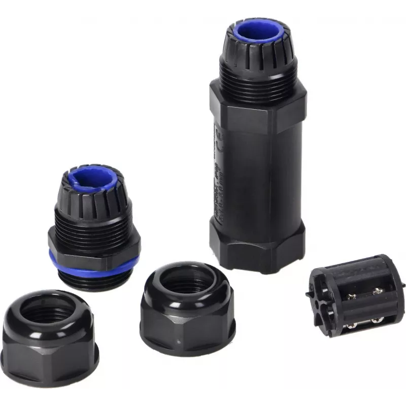 ORNO Conector de cable recto M25 IP68 5x6mm² 450V/30A OR-AE-13604