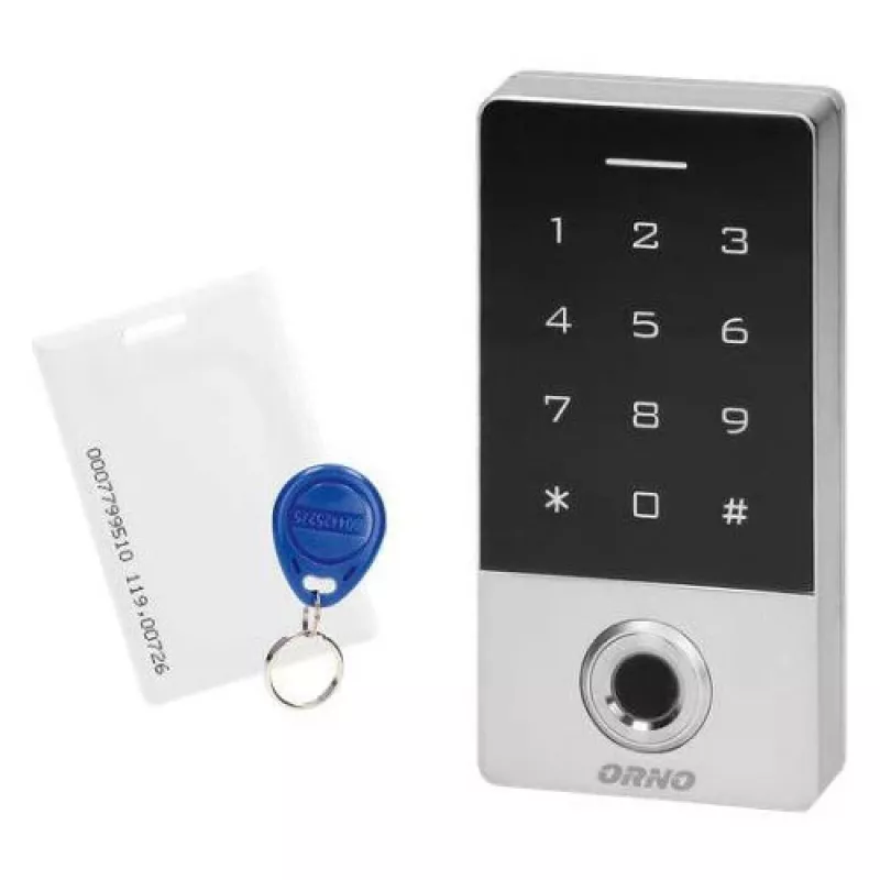 ORNO OR-ZS-822 Candado de combinación con lector de huellas y lector RFID