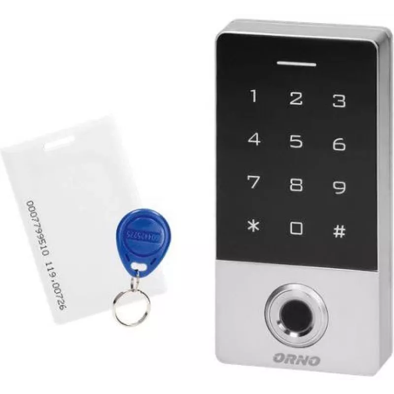 ORNO OR-ZS-822 Candado de combinación con lector de huellas y lector RFID