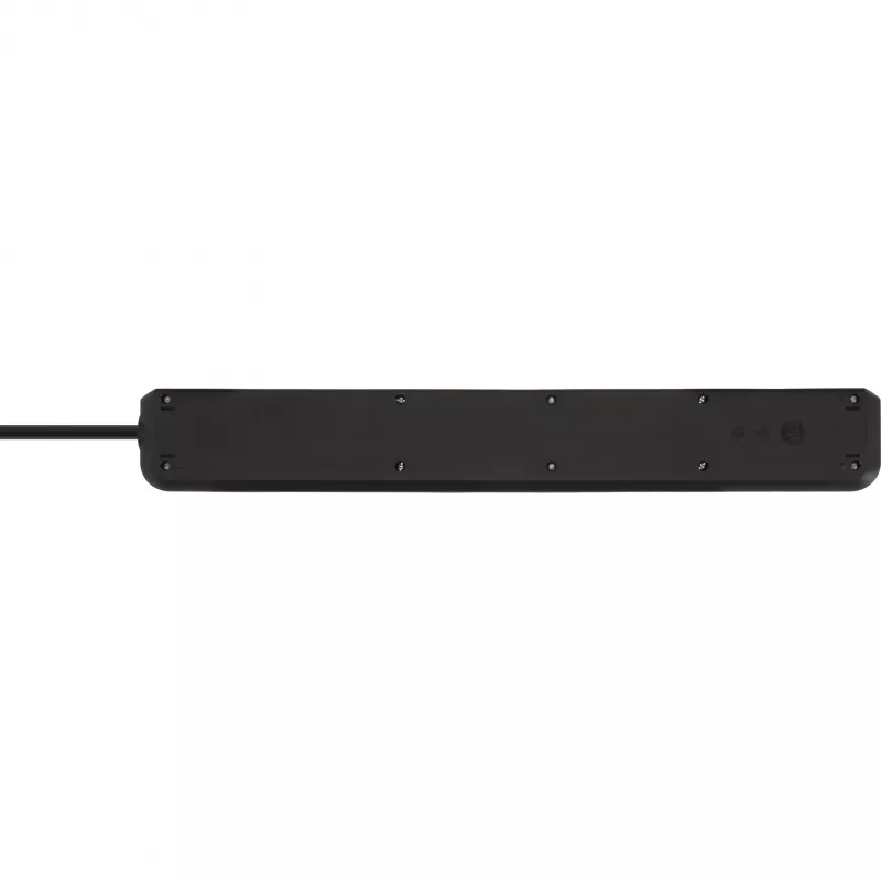 Brennenstuhl Eco-Line Regleta de enchufes 8 tomas Negra H05 - Regleta de enchufes