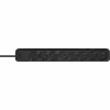 Brennenstuhl Eco-Line Regleta de enchufes 8 tomas Negra H05 - Regleta de enchufes