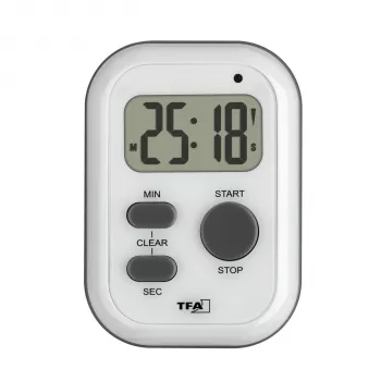 TFA Temporizador digital blanco 38.2053.02