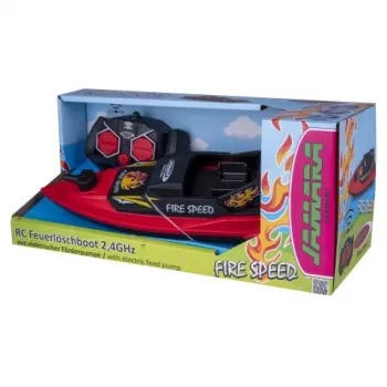 JAMARA Fire Speed Lancha de bomberos RC 2,4 GHz con función de chorro de agua