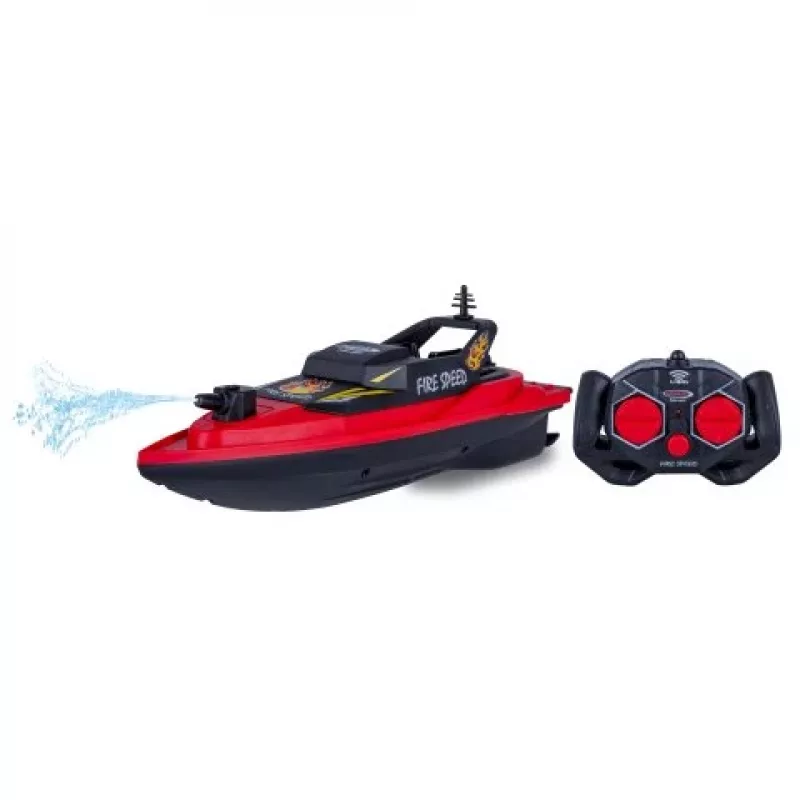 JAMARA Fire Speed Lancha de bomberos RC 2,4 GHz con función de chorro de agua