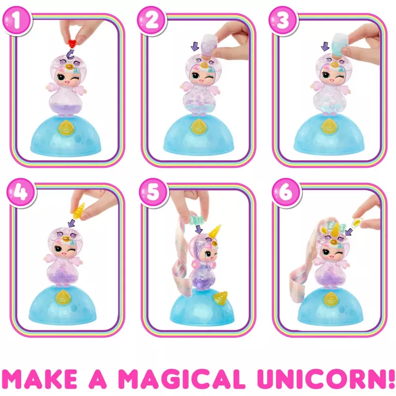 L.O.L. Surprise Unicorn Tots Muñeca Make-Your-Own Unicorn, 1 unidad