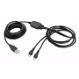 TRUST GXT 222 DUO Cable Charge & Play 2m Negro, USB-A a Micro-USB, para mando Xbox One