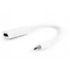 Gembird Adaptador Mini DisplayPort a HDMI 4K 30Hz Blanco A-MDPM-HDMIF-02-W