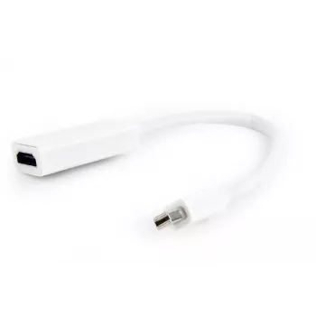 Gembird Adaptador Mini DisplayPort a HDMI 4K 30Hz Blanco A-MDPM-HDMIF-02-W