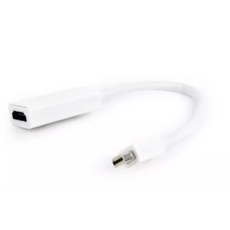 Gembird Adaptador Mini DisplayPort a HDMI 4K 30Hz Blanco A-MDPM-HDMIF-02-W