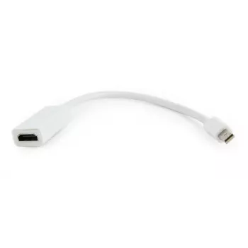 Gembird Adaptador Mini DisplayPort a HDMI 4K 30Hz Blanco A-MDPM-HDMIF-02-W