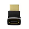 LogiLink AH0007A Adaptador HDMI, acodado 270°, conector macho HDMI tipo A a conector hembra, 8K/60Hz, 48Gbit/s, HDMI 2.1, negro