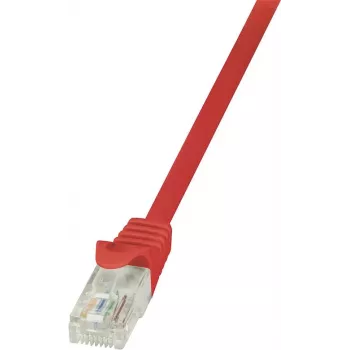 LogiLink Cable de red Cat.5e U/UTP 2m rojo