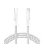 Belkin BOOSTCHARGE Cable USB-C a Lightning trenzado 2m blanco