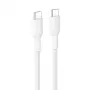 Belkin BOOSTCHARGE cable USB-C a USB-C trenzado 60W PD 2m blanco