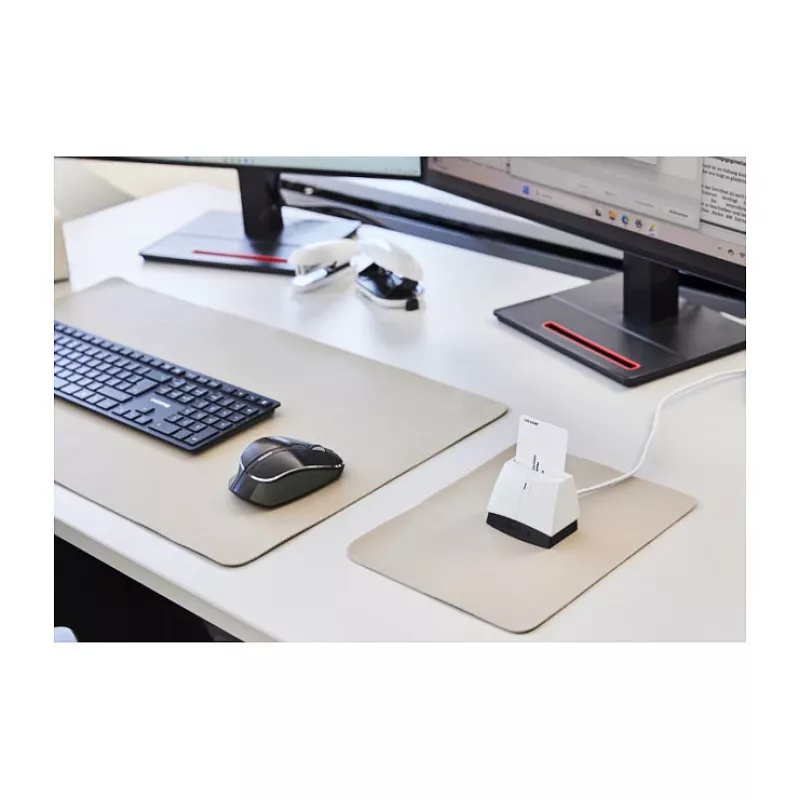 CHERRY ST-1150UB terminal de tarjetas inteligentes USB-A gris claro lector de tarjetas inteligentes por contacto