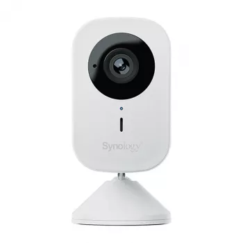 Synology CC410W Cámara cúbica Wi-Fi 4MP con IA y vista panorámica 360°, audio bidireccional, IP67, PoE
