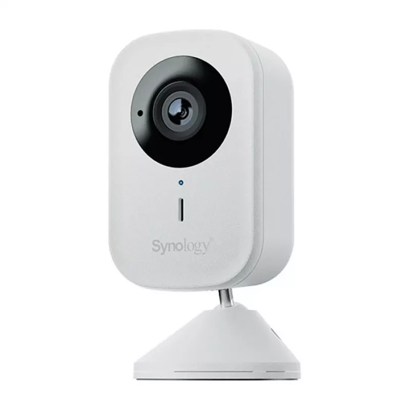 Synology CC410W Cámara cúbica Wi-Fi 4MP con IA y vista panorámica 360°, audio bidireccional, IP67, PoE