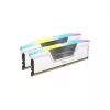 CORSAIR Vengeance RGB 32GB (2x16GB) DDR5 6000MHz CL38 Blanco kit Dual Channel