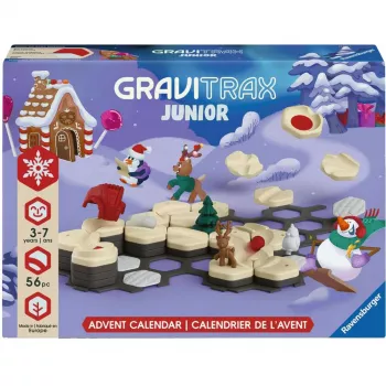 Ravensburger GraviTrax Junior Calendario de Adviento - 24 días de sorpresas de canicas