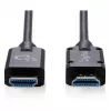 DIGITUS Armored HDMI 2.1 cable óptico activo, 8K UHD, 20 m, Negro