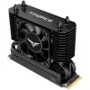 Team Group T-Force GC PRO 2TB M.2 2280 PCIe Gen5 NVMe SSD con disipador T-FORCE DARK AirFlow, negro