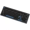 Ducky OK-M 98 teclado gaming, layout 98%, hot-swappable, retroiluminación RGB, ANSI US, interruptores lineales KTT Wine Red