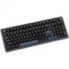 Ducky OK-M 98 teclado gaming, layout 98%, hot-swappable, retroiluminación RGB, ANSI US, interruptores lineales KTT Wine Red