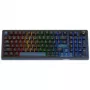 Ducky OK-M 98 teclado gaming, layout 98%, hot-swappable, retroiluminación RGB, ANSI US, interruptores lineales KTT Wine Red