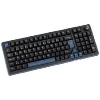 Ducky OK-M 98 teclado gaming, layout 98%, hot-swap, retroiluminación RGB, ISO, interruptores táctiles KTT, negro