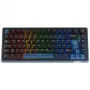 Ducky OK-M 75 teclado gaming mecánico, layout 75%, interruptores táctiles KTT hot-swappable, retroiluminación RGB, ISO, negro