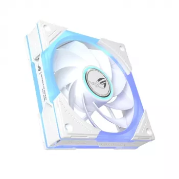 ASUS ROG Eurux GR120 ARGB Reverse Fan White Edition, 120 mm, pack individual