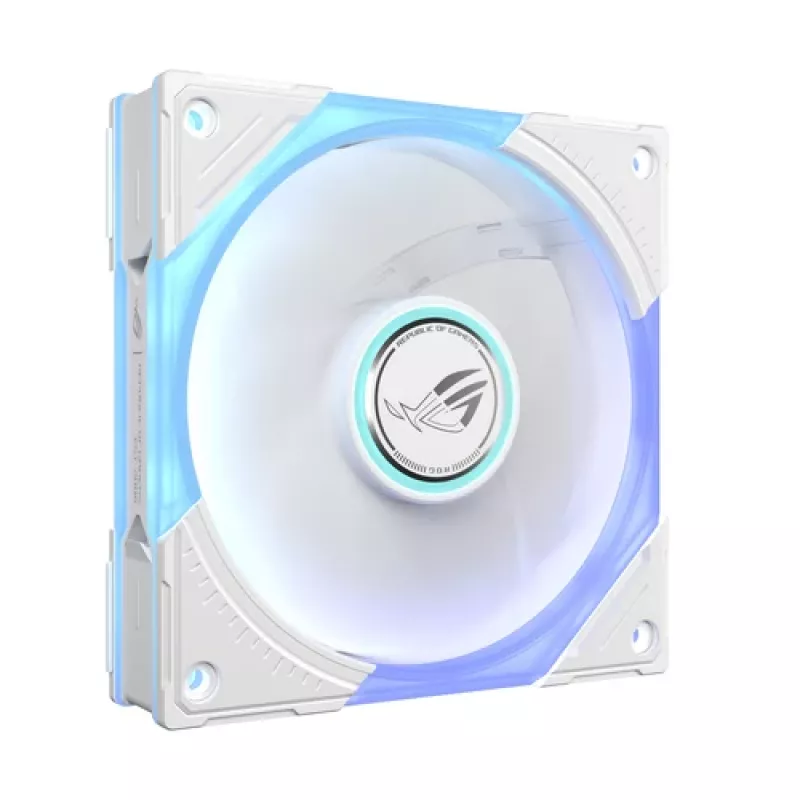 ASUS ROG Eurux GR120 ARGB Reverse Fan White Edition, 120 mm, pack individual
