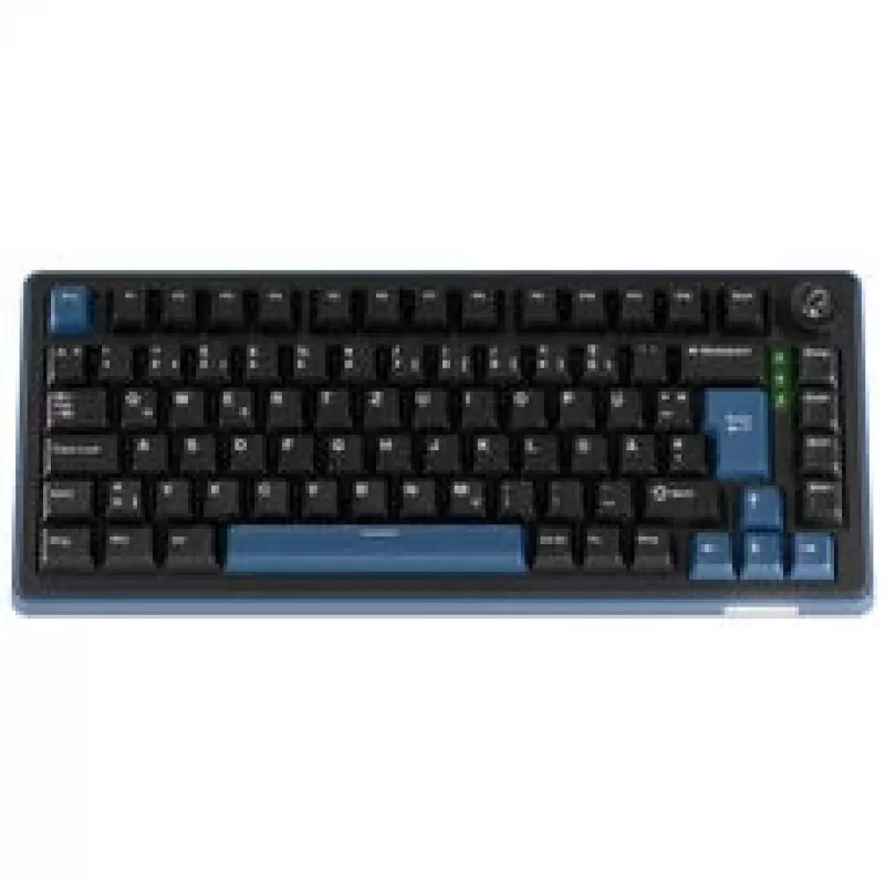 Ducky OK-M 75 teclado gaming, 75 %, hot-swappable, RGB, ISO - KTT Linear