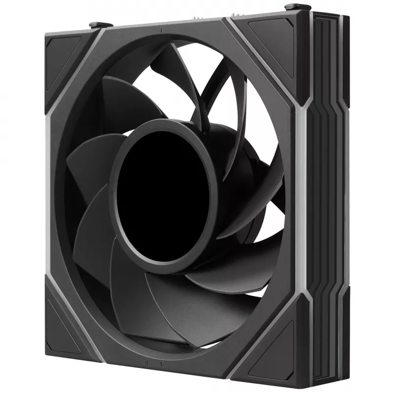 Lian Li UNI FAN TL LCD FLEX Wireless 120mm Reverse Blade ARGB PWM ventilador con pantalla LCD - negro