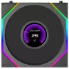 Lian Li UNI FAN TL LCD FLEX Wireless 120mm Reverse Blade ARGB PWM ventilador con pantalla LCD - negro