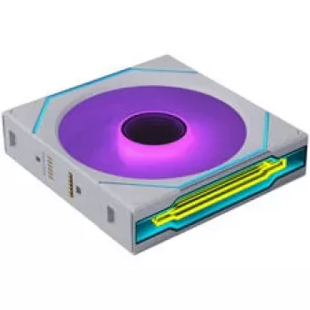 Lian Li UNI FAN SL-INF FLEX Wireless ARGB Reverse Blade 120mm ventilador - blanco