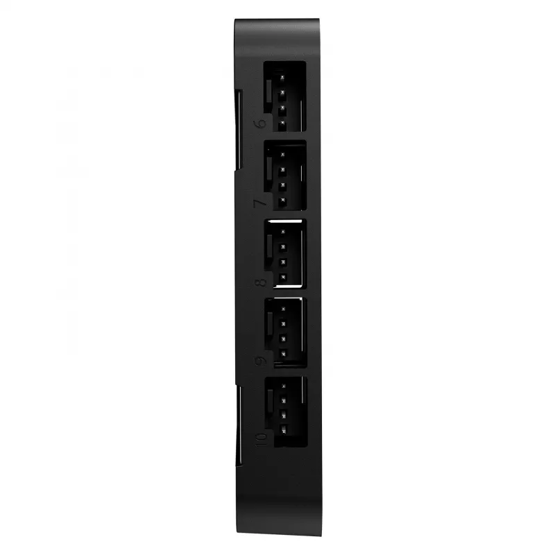 ARCTIC Fan Controller hub PWM de 10 puertos con alimentación SATA, negro