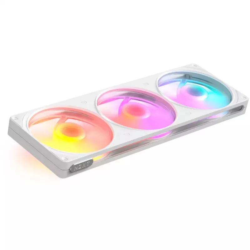NZXT F360 RGB blanco 360mm refrigeración líquida todo en uno para CPU