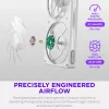 NZXT F360 RGB blanco 360mm refrigeración líquida todo en uno para CPU