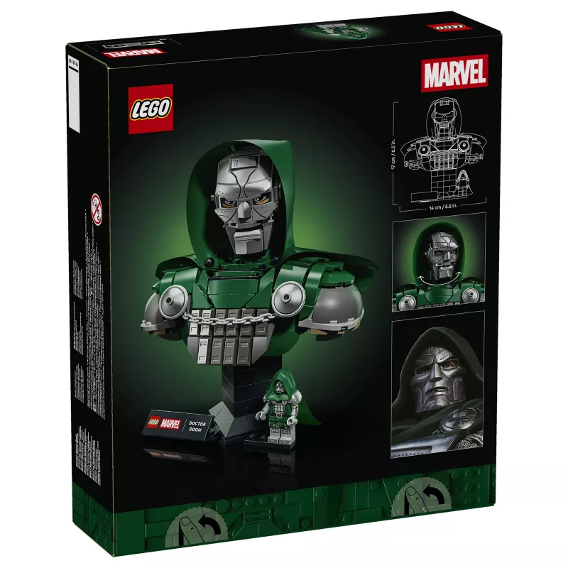 LEGO Marvel Super Heroes busto de Doctor Doom 76345